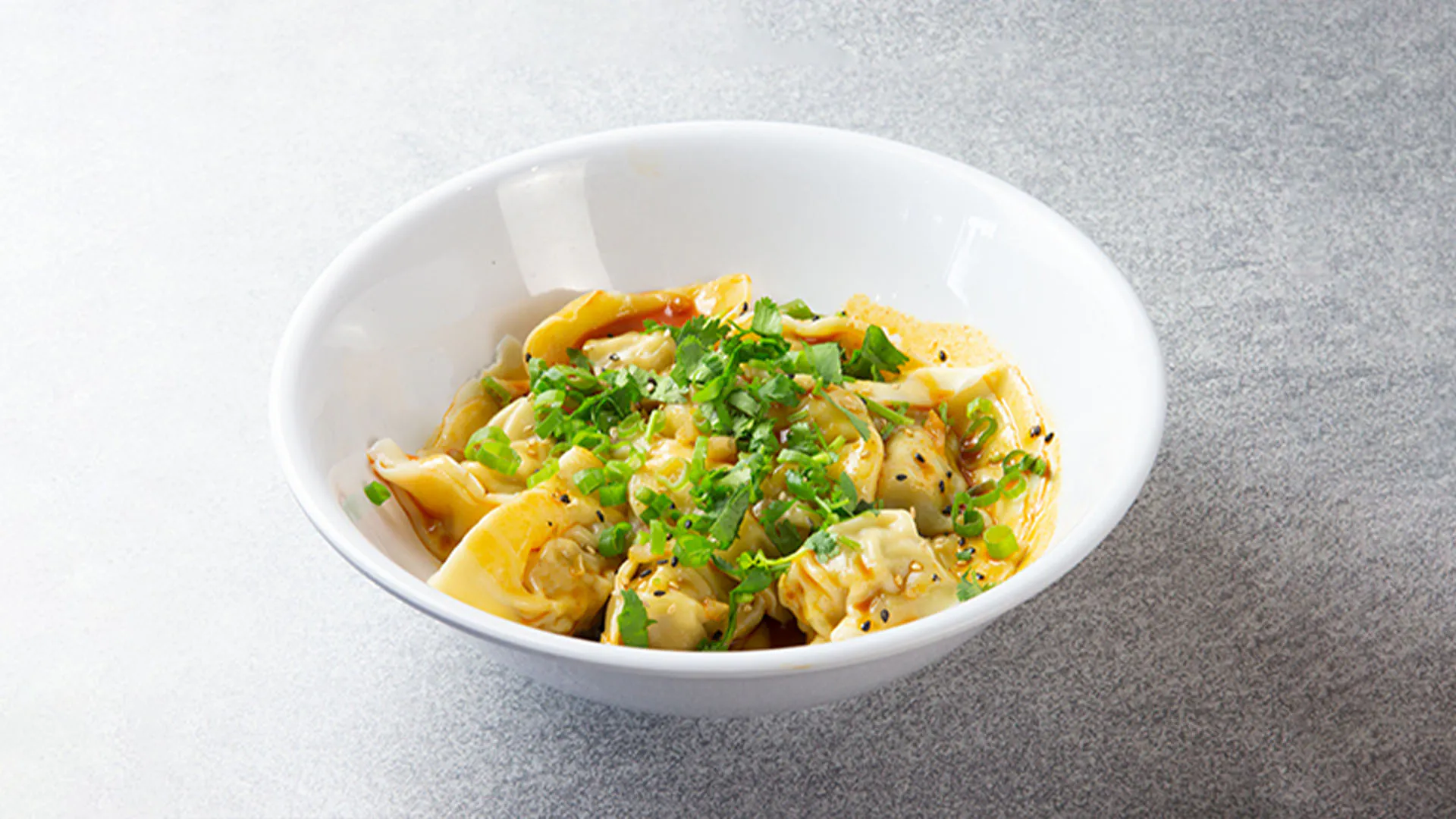 Wonton in Chili Oil at 88 BaoBao, Chinese Restaurant in Concord